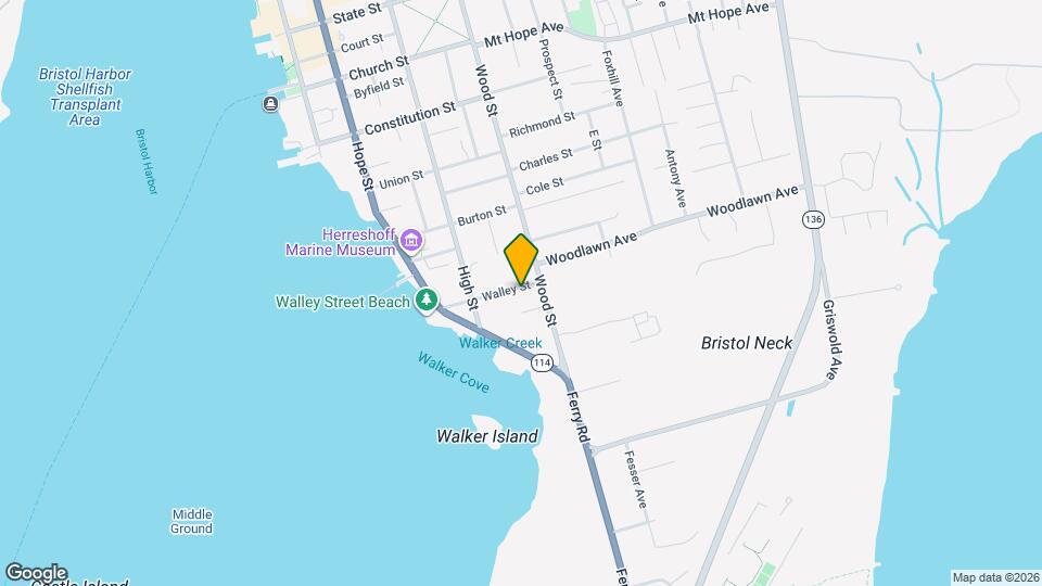 54 Walley St Map and Location Details