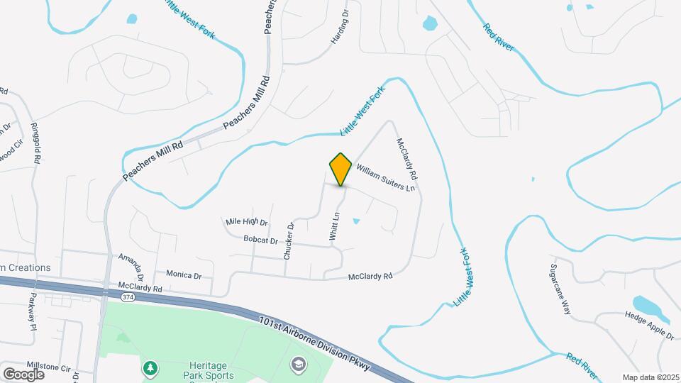 1310 Whitt Ln Map and Location Details