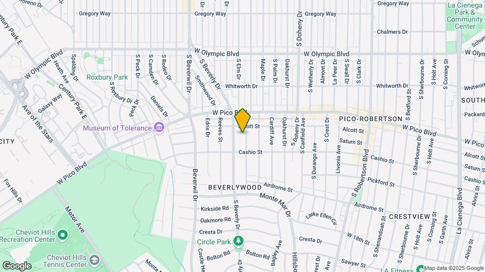 1453 Rexford Dr Map and Location Details