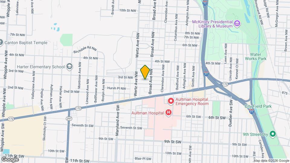 2817 2nd St NW Map and Location Details