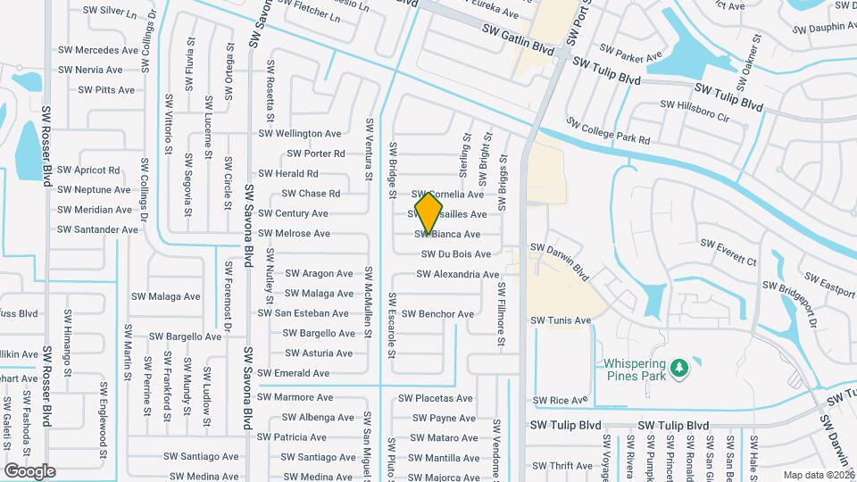 1082 SW Bianca Ave Map and Location Details