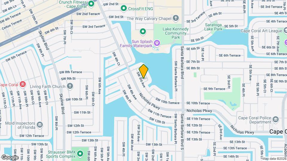 831 SW 3rd Ave Map and Location Details