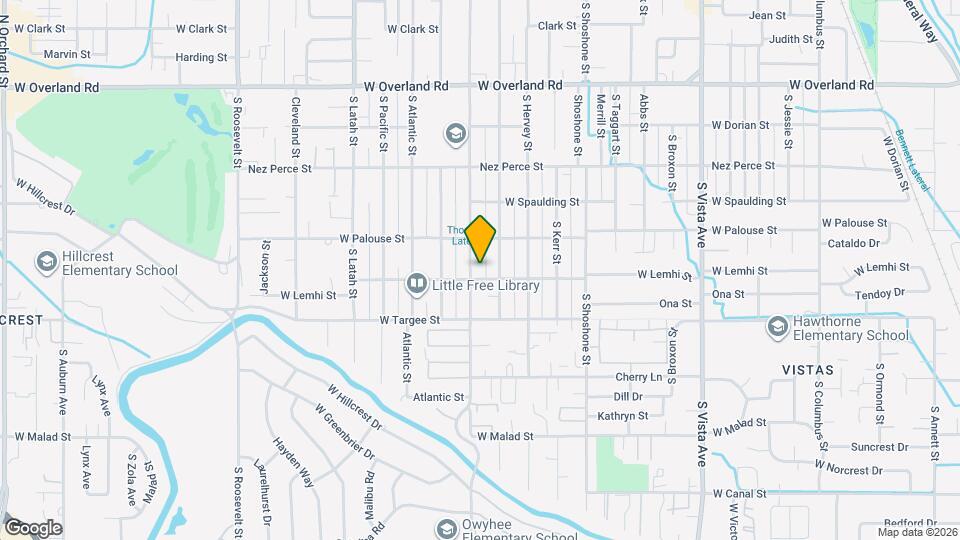 2022 S Owyhee St Map and Location Details