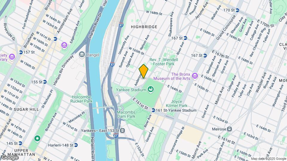 1001 Jerome Ave Mapa y Detalles de la Ubicación