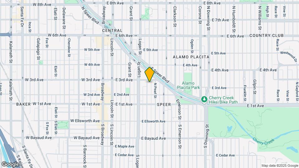 252 N Pennsylvania St, Unit 305 Map and Location Details