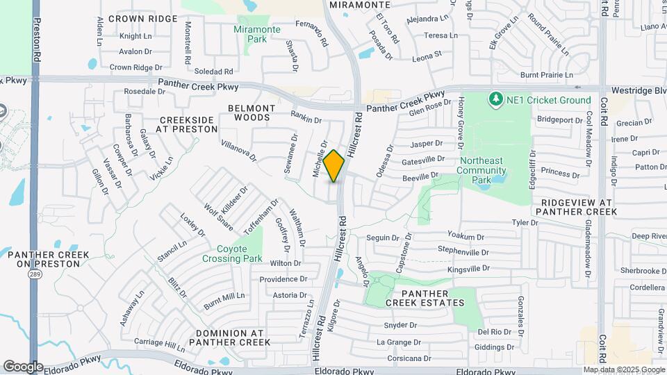 12946 Adela Dr Map and Location Details