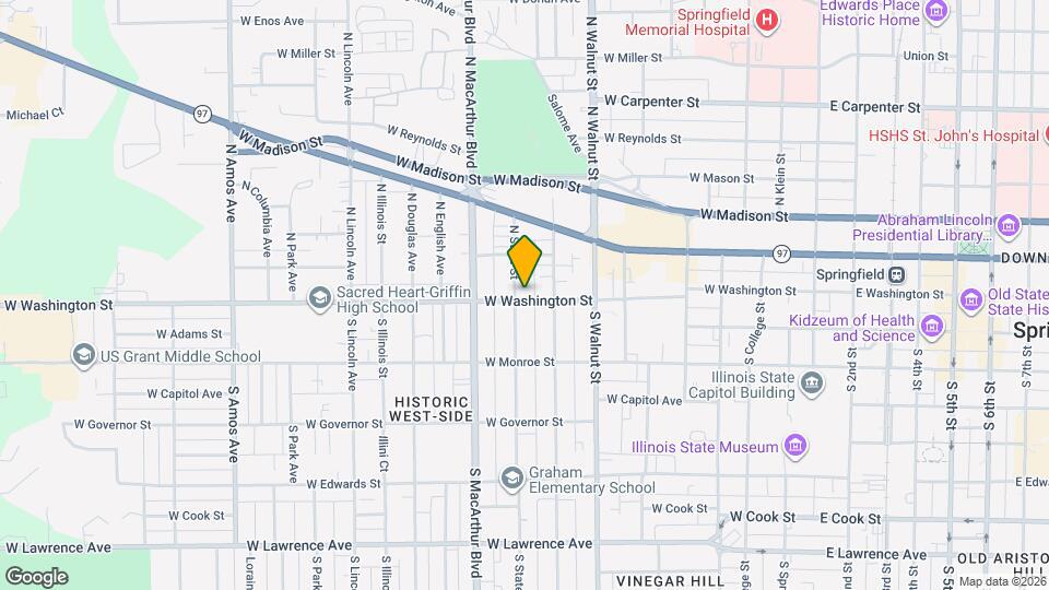 100 1/2 N State St Map and Location Details