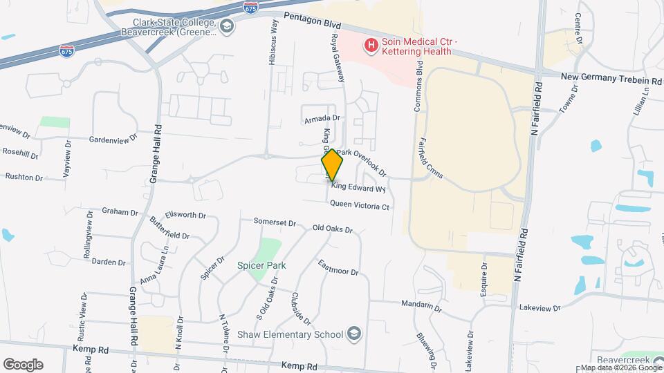 3571 King Edward Wy Map and Location Details