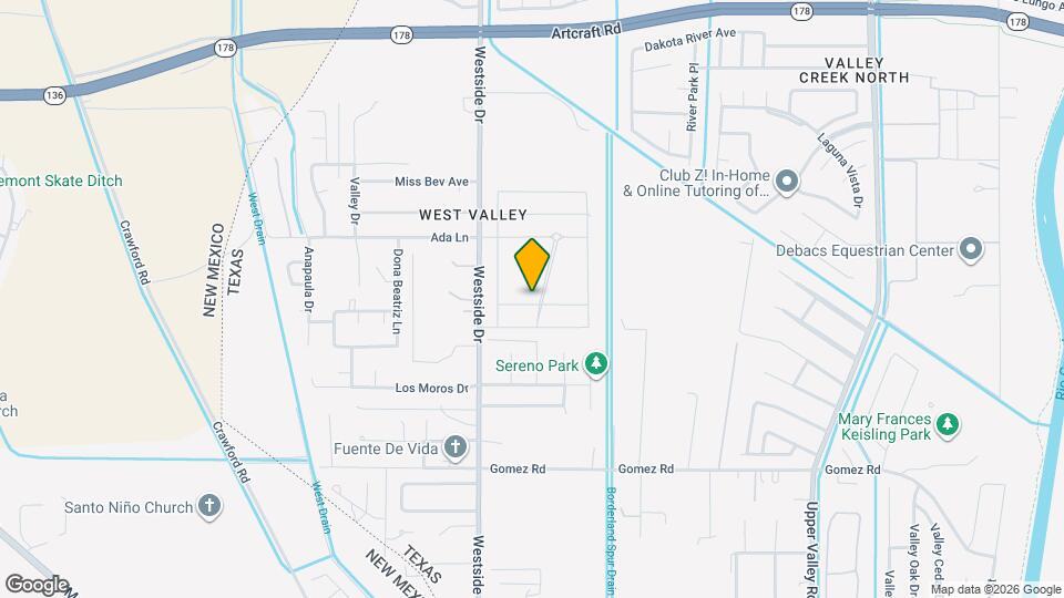 941 Gulf Streams Ave Map and Location Details