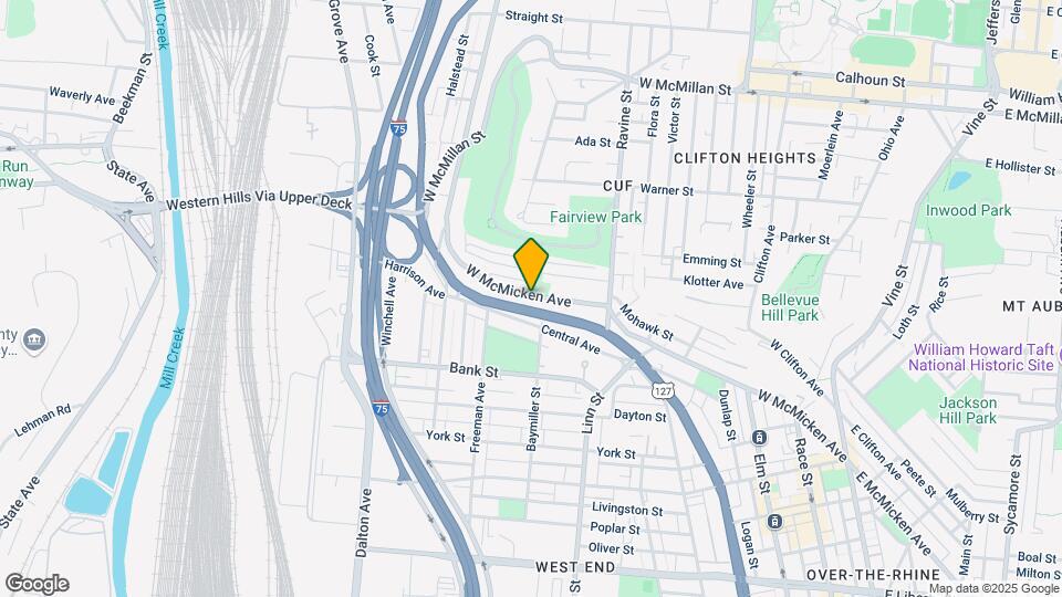 513 W McMicken Ave Map and Location Details