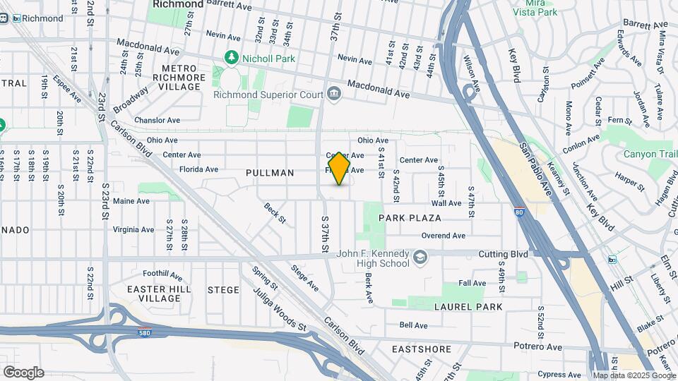 3810 Waller Ave Map and Location Details