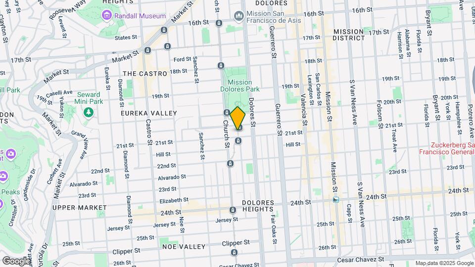 3560 21st St Map and Location Details