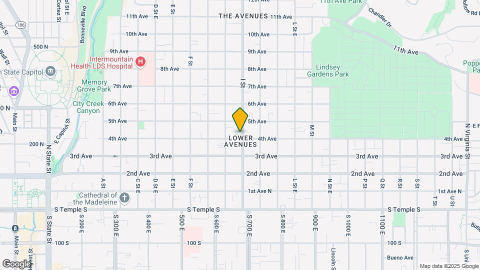 123 H St Map and Location Details