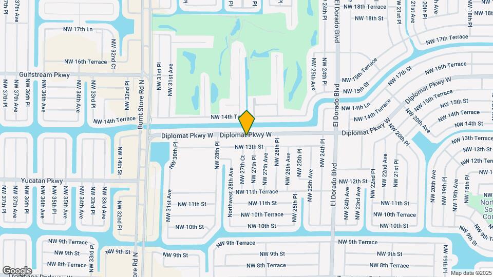 2724 Diplomat Pkwy W Map and Location Details