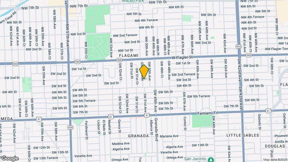 301 SW 51st Ave Mapa y Detalles de la Ubicación