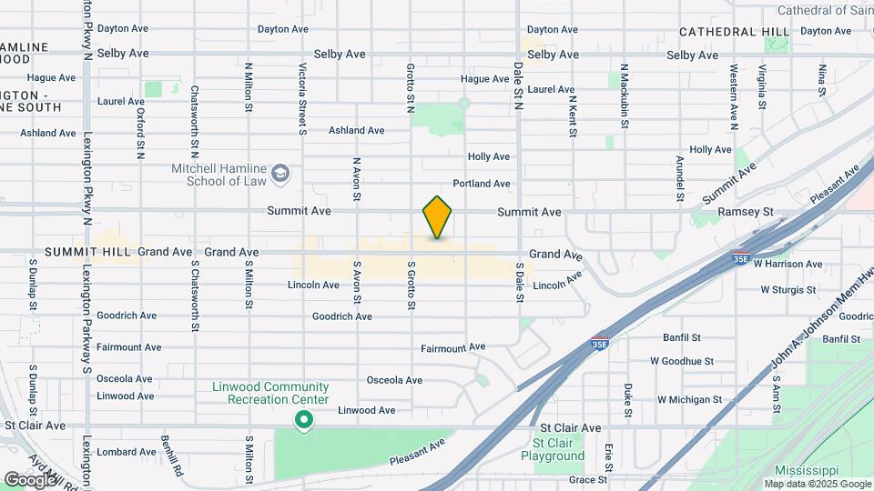 715 Grand Ave, Unit 1 Map and Location Details