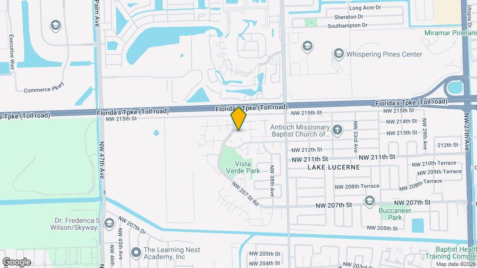 21331 NW 39th Ave Map and Location Details