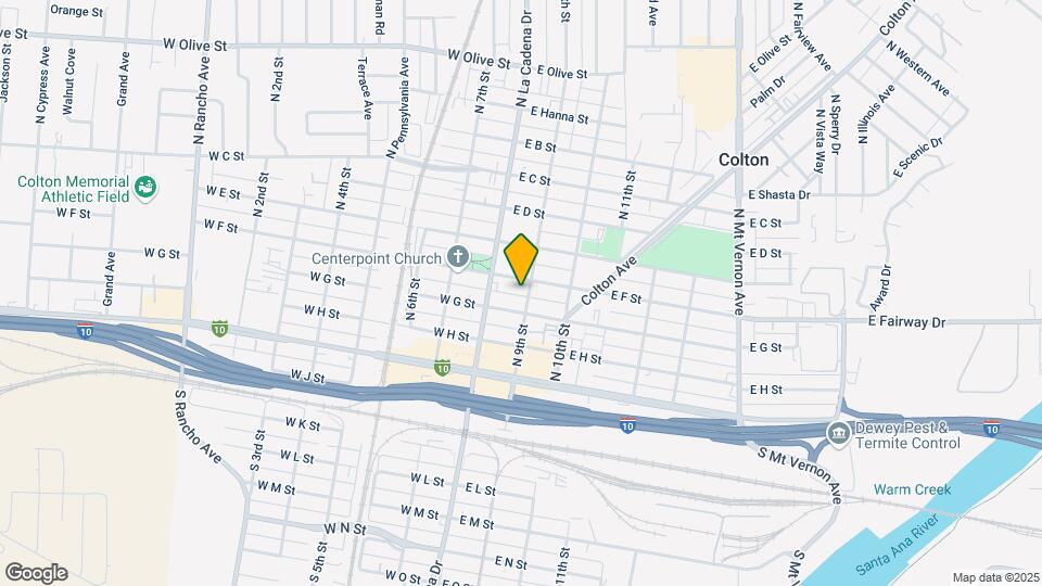 481 N 9th St Mapa y Detalles de la Ubicación