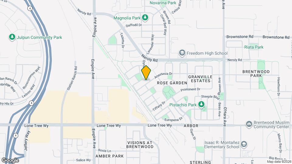 1811 Anastasia Dr Map and Location Details