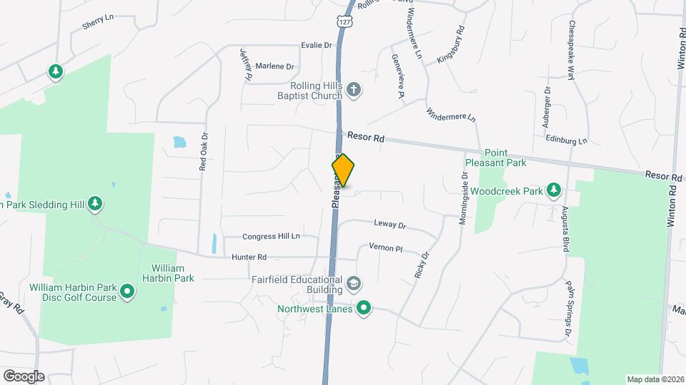 1730 Calumet Way Map and Location Details