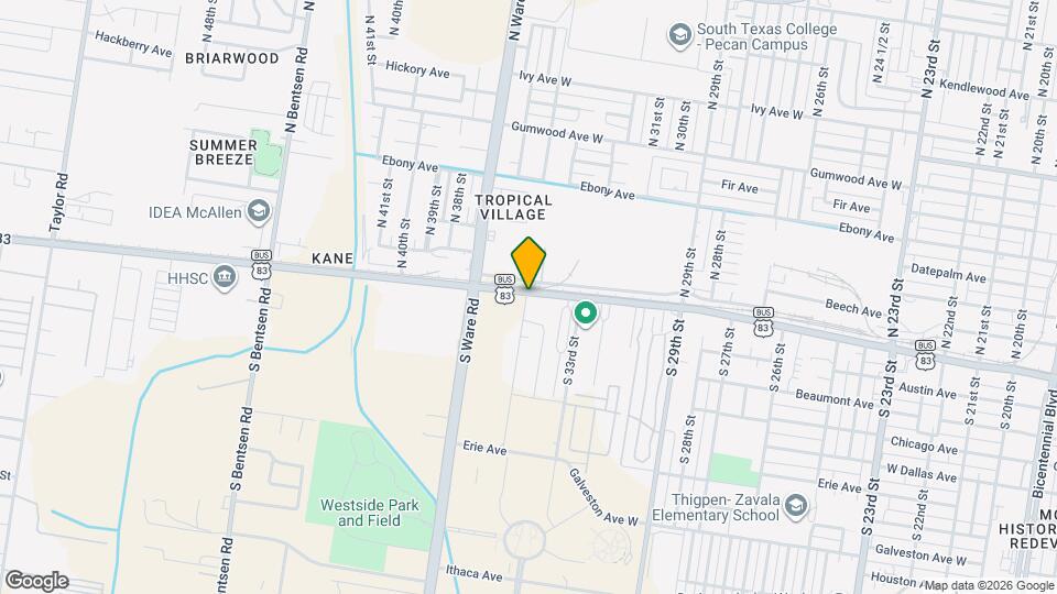 3 S 35th St Map and Location Details