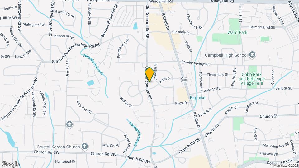 2815 Old Concord Rd SE Map and Location Details