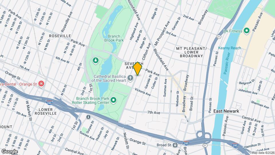 155 Clifton Ave Map and Location Details