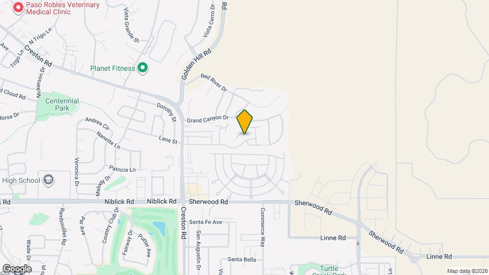 309 Oak Meadow Ln Map and Location Details
