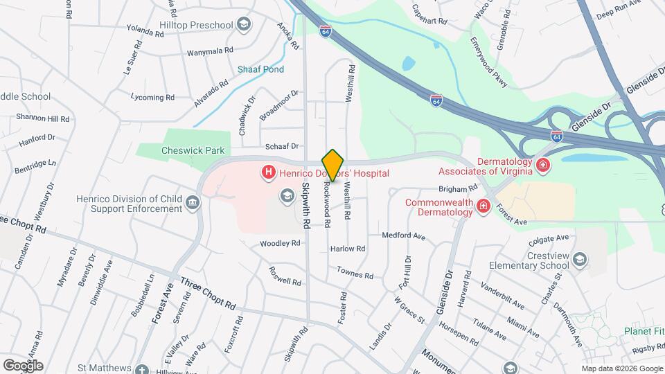 1659 Rockwood Rd Map and Location Details
