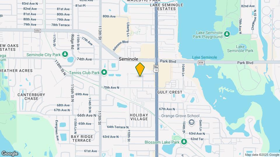 10875 71st Ave, Unit B Map and Location Details