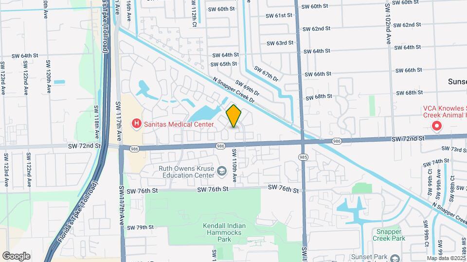 7104 SW 110th Ave Map and Location Details
