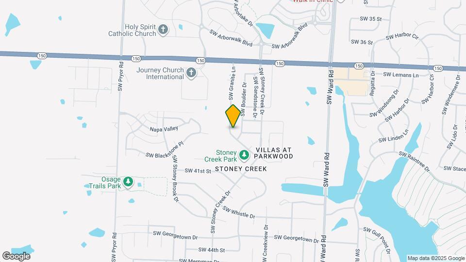 3925 SW Granite Ln Map and Location Details