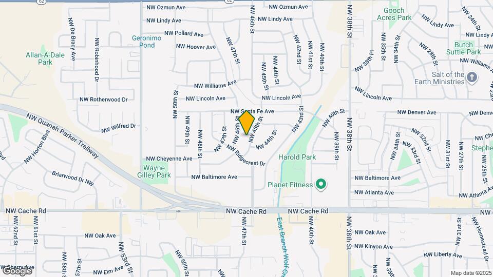 1618 NW 45th St Mapa y Detalles de la Ubicación
