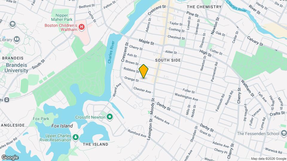 72 Orange St Map and Location Details