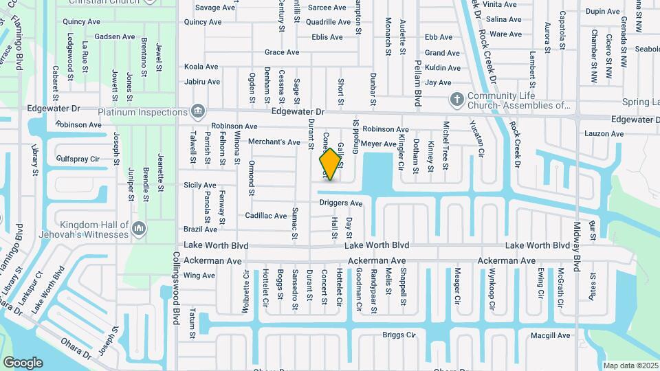 4192 Gingold St Map and Location Details