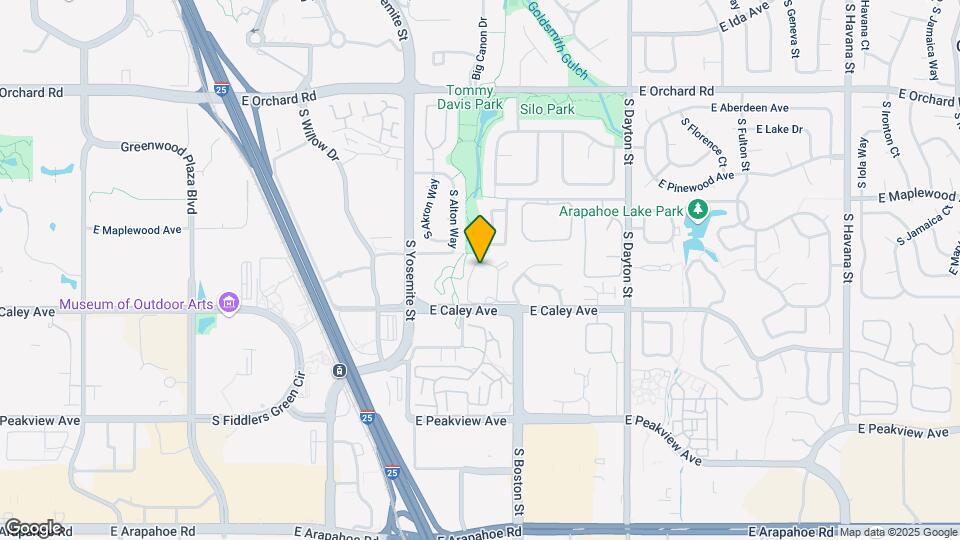 9110 E Arbor Cir Map and Location Details