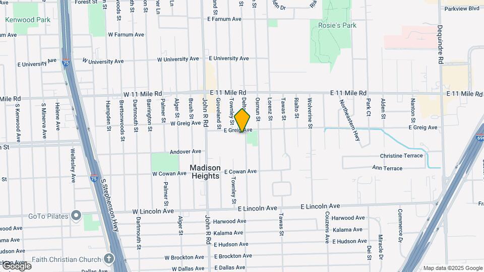 26457 Delton St Map and Location Details