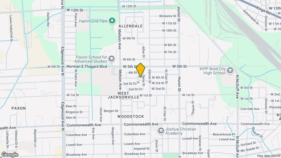 3101 N 3rd St Cir Map and Location Details