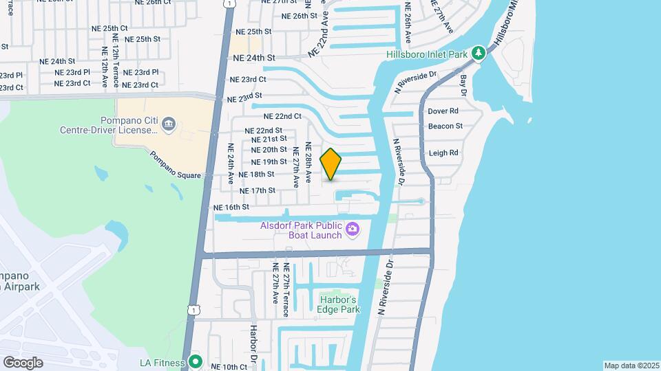 2858 NE 18th St Mapa y Detalles de la Ubicación