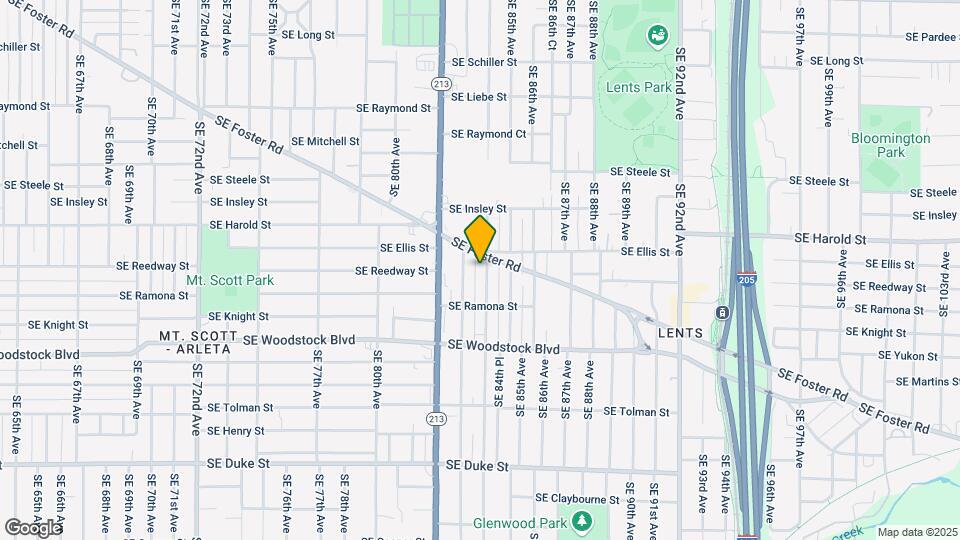 5623 SE 84th Ave Map and Location Details