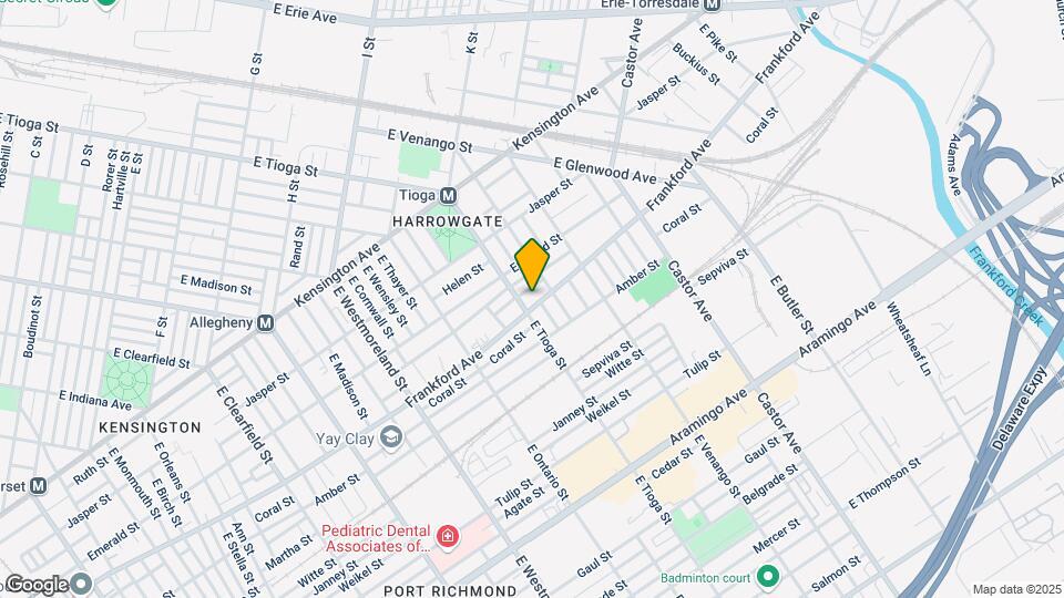 3510 Frankford Ave Mapa y Detalles de la Ubicación