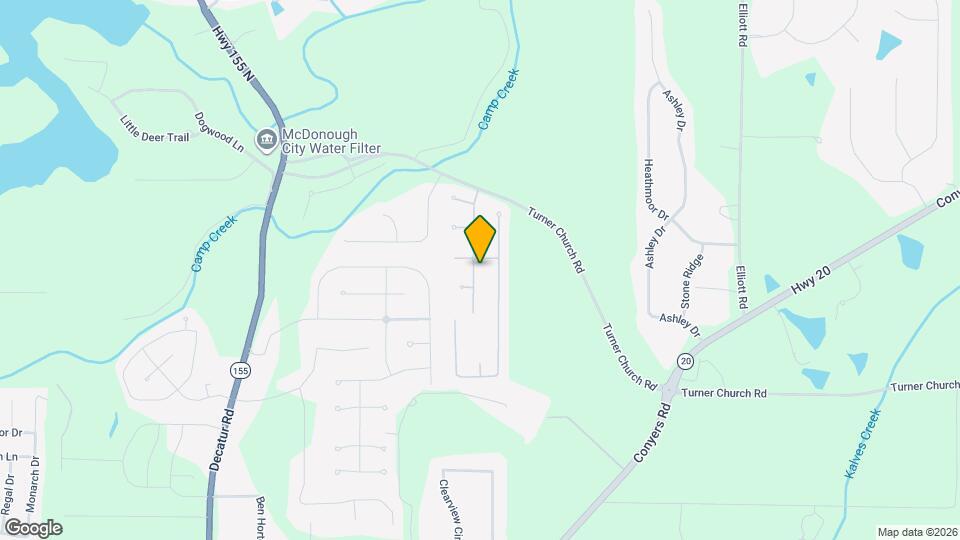 610 Golden Meadow Dr Mapa y Detalles de la Ubicación