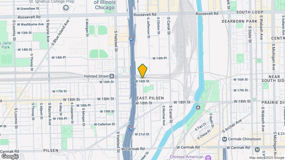 622-630 W 16th St Mapa y Detalles de la Ubicación