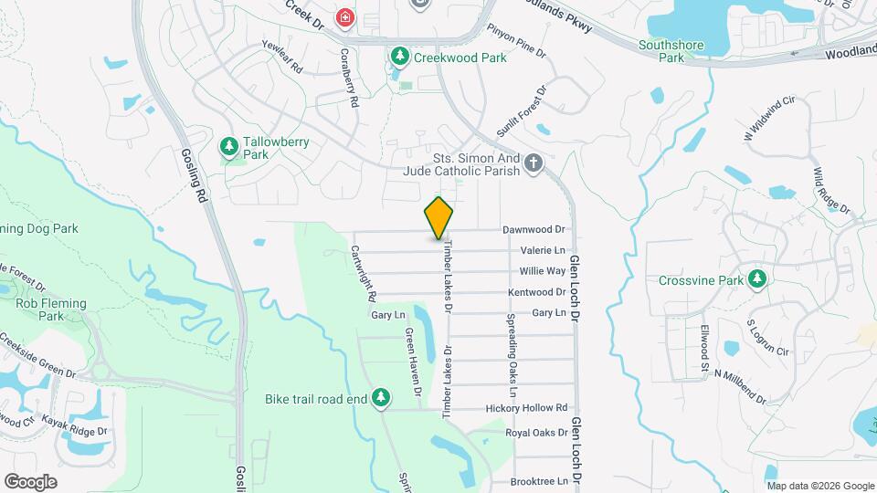 3506 Valerie Ln Map and Location Details