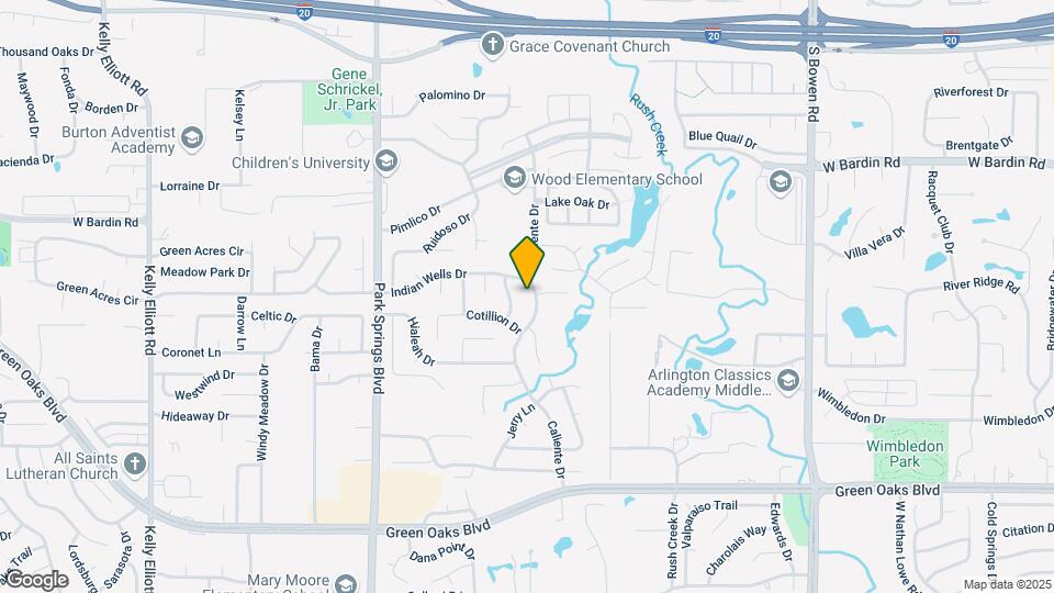 4904 Caliente Dr Map and Location Details