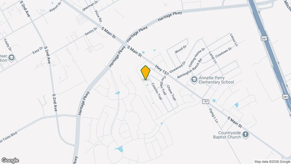 1301 Blanco Trl Map and Location Details