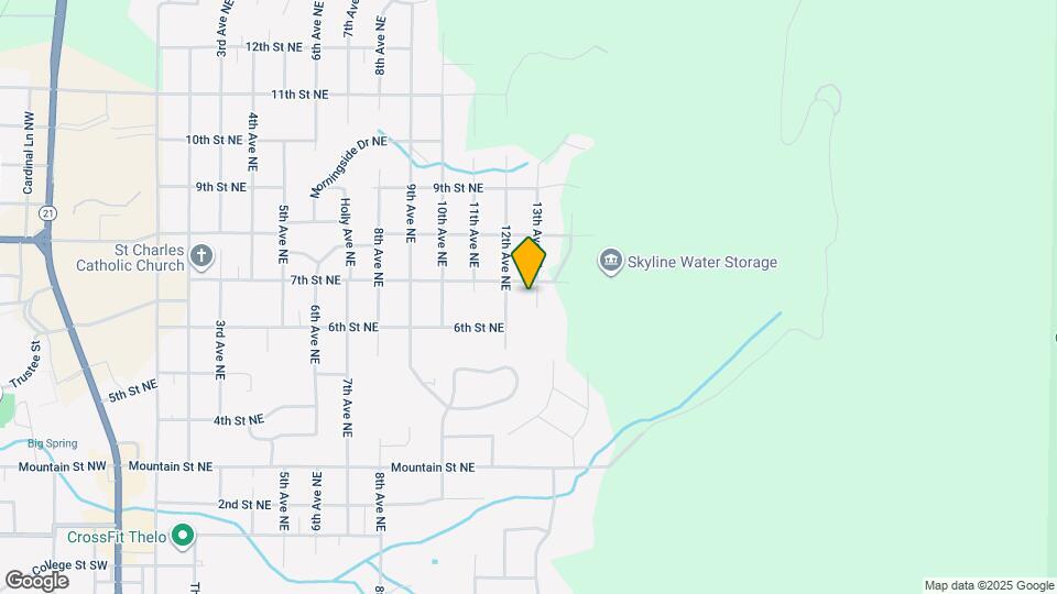 607 13th Ave NE Map and Location Details