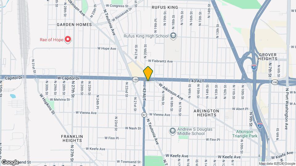 3960 N 20th St Mapa y Detalles de la Ubicación
