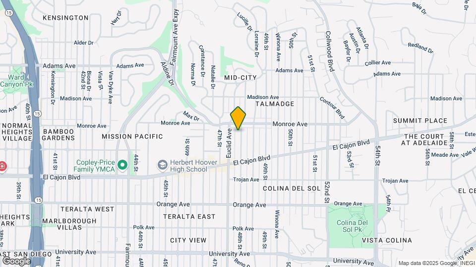 4482 48th St Map and Location Details