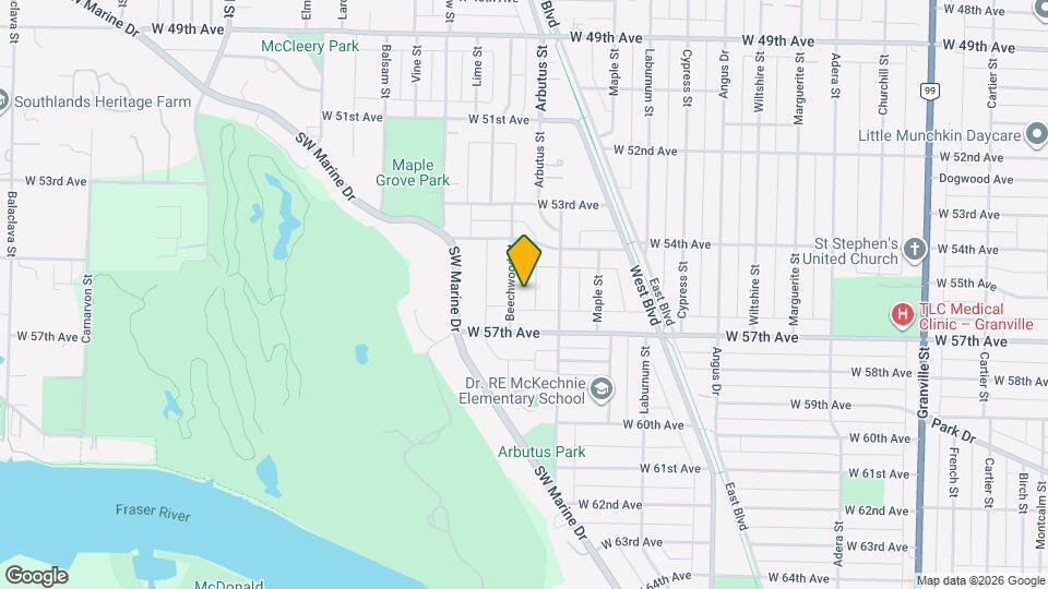 7188 Beechwood St Map and Location Details